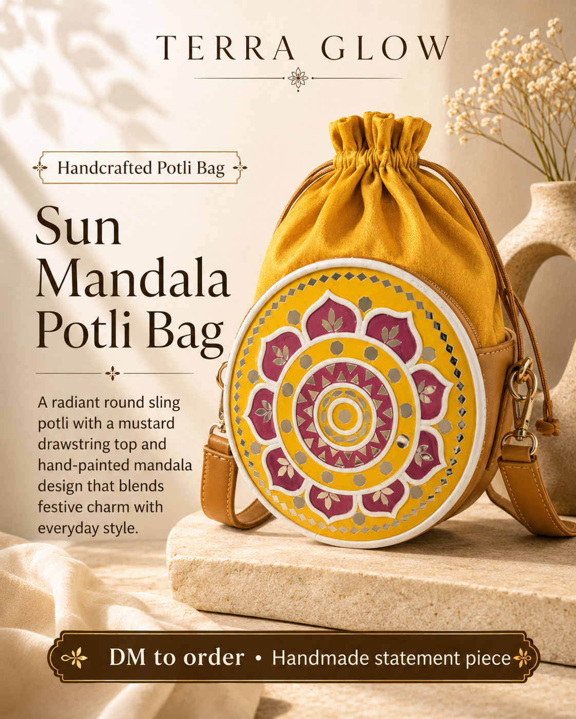 Sun Mandala Potli Bag